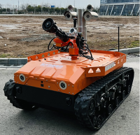 防爆消防滅火偵察機器人 （中型，第10代，360度云臺版本）