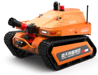 消防滅火機器人 （第2代，油動液壓、150進口消防水炮）