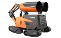 RXR-YM60000GD消防排煙滅火破拆機器人 (油動液壓、破拆機械臂、80國產消防水炮)